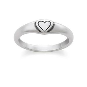 James Avery Cherish Heart Ring